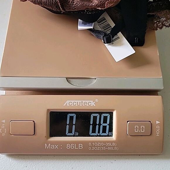 Cosabella Cleope Soft Mesh Bralette Small Petite NEW Bronze Black Designer - Picture 9 of 9